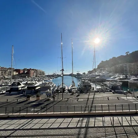 Apartamento Cozy - Air Conditioning & Terrace With Sea View Niza